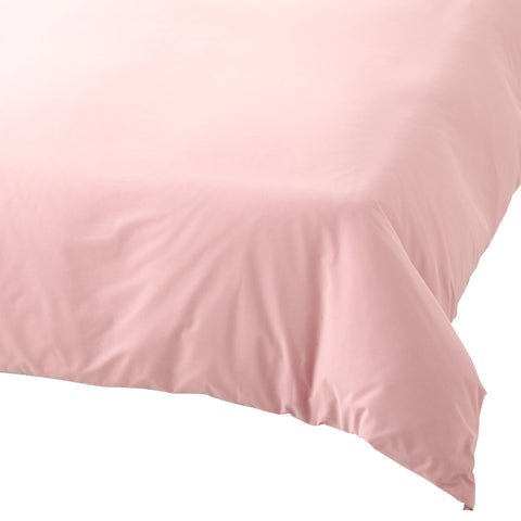 Colorful Bedding Cover Set Double Pink X Orange