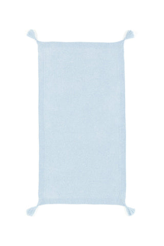 Shirley Throw (Knee Blanket) 1500 X 800 Light Blue
