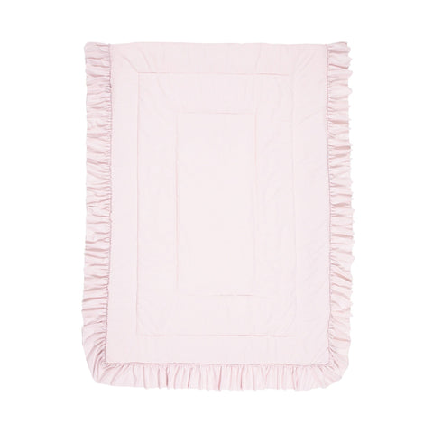 Fuwaro Cooling Quilt Frill Double Pink