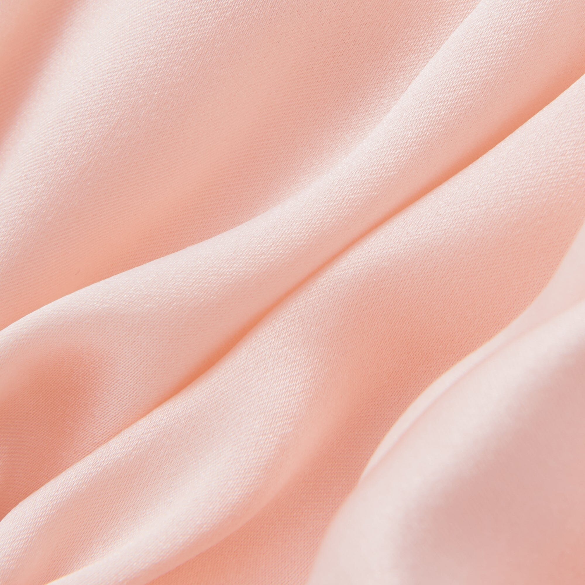 Silk Night Cap Long  Pink