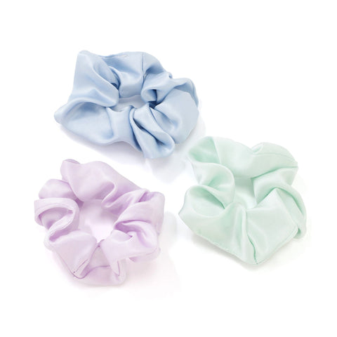 Silk Chouchou Set of 3 Purple